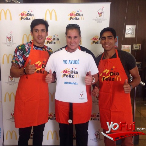 Cristián Reyes, Karen Gallardo, Sandro Corona
