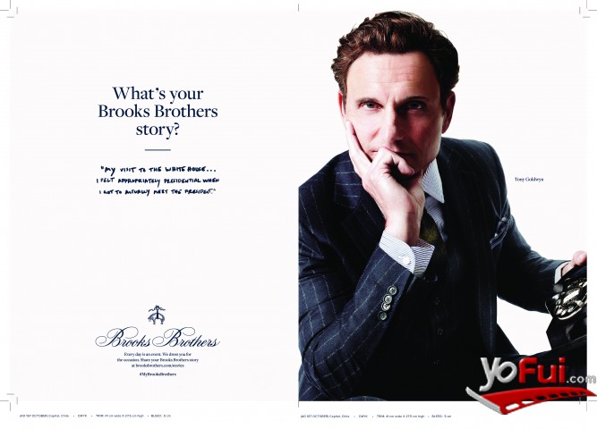 My Brooks Brothers Story Tony Goldwyn