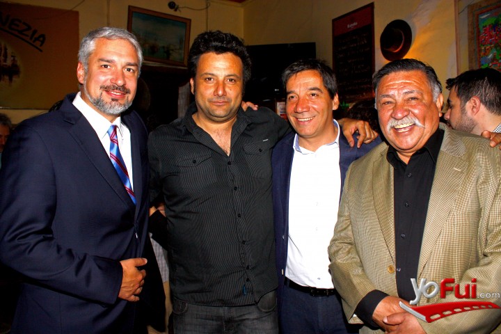 Ministro Ernesto Ottone, Martín Erazo, Alcalde Gonzalo Duarte, Jorge Soto Veragua