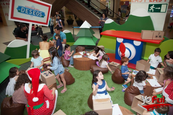 Fotografía en Navidad Galáctica, Mall Costanera Center