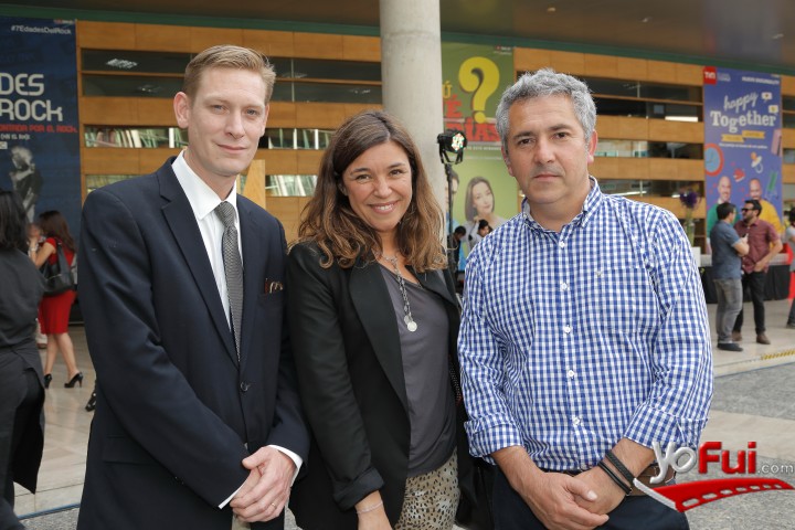 Sebastián Goldsack, Mariela Fuentes, Rodrigo Saavedra