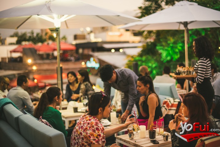 Fotografía en El arte y la música se tomaron la terraza mediterránea  S33W70, Terraza  S33W70