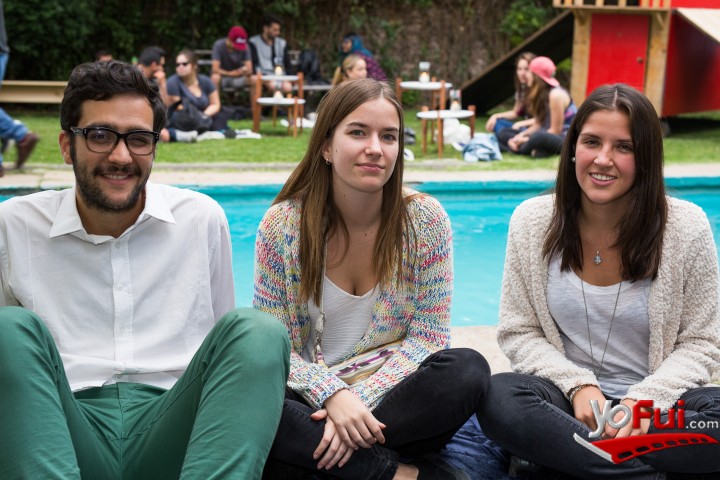 Joaquín Sierralta, Sara Cáceres, Francisca Grant