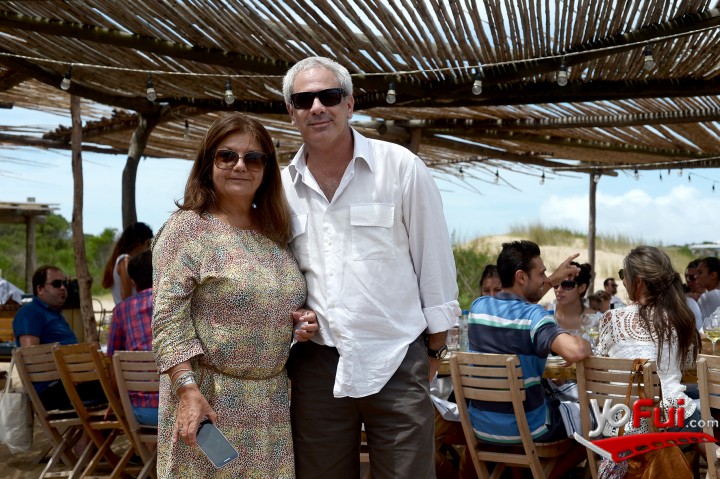 Sonia Montanares (de Viña Montes), Maximiliano Pelegri (de Viña Lagarde)
