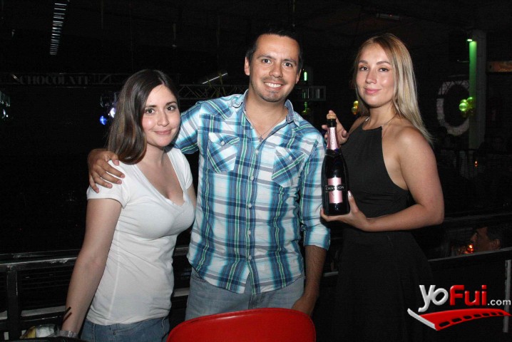Daniela Medina, Leonardo Oliva, en Club Chocolate