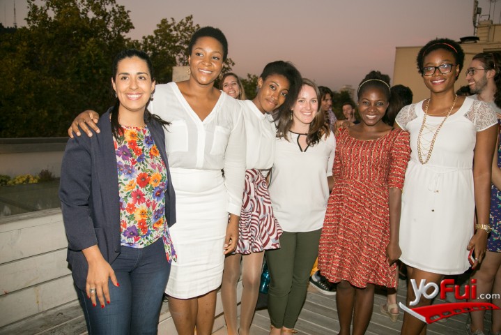 Fotografía en Mujeres líderes en tecnología presentan sus proyectos a inversionistas, Terraza Edificio Telefónica