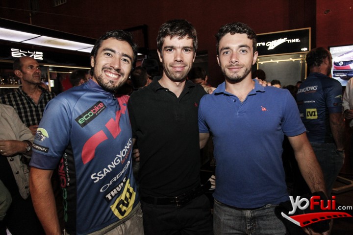 Eric Cepeda, Felipe Hevia, Juan Pablo Politis