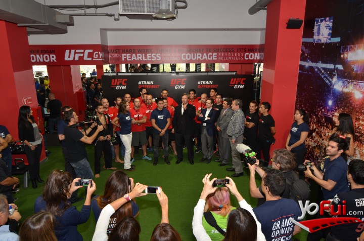 Fotografía en Cadena UFC llega a Latinoamérica y abre primer gimnasio en Chile, UFC GYM