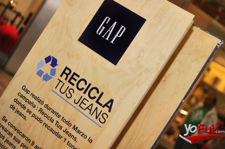 Fotografía en Inauguración Expo Recicla GAP, Piso de Diseño del Parque Arauco