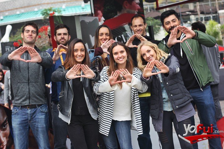 En el lanzamiento de la campaña Be More Human de Reebok, el equipo Reebok Chile