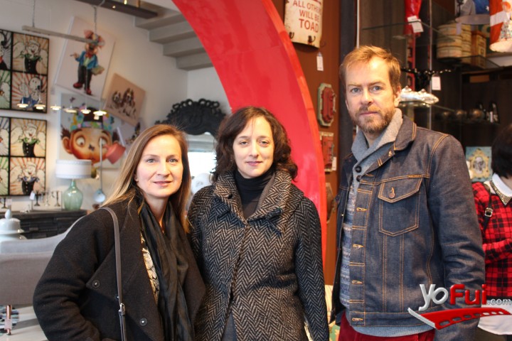 Paula Olmedo, Francisca Cafati, Osvaldo Luco