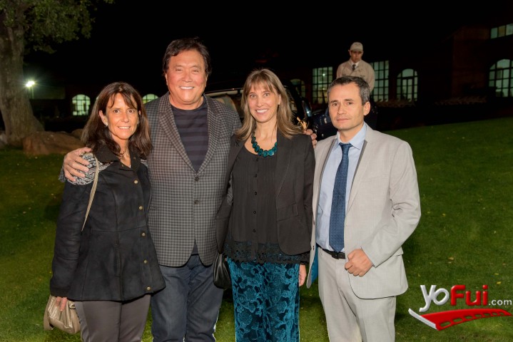 Ana María González, Robert Kiyosaki, Verónica Larraín, Rolando Devia