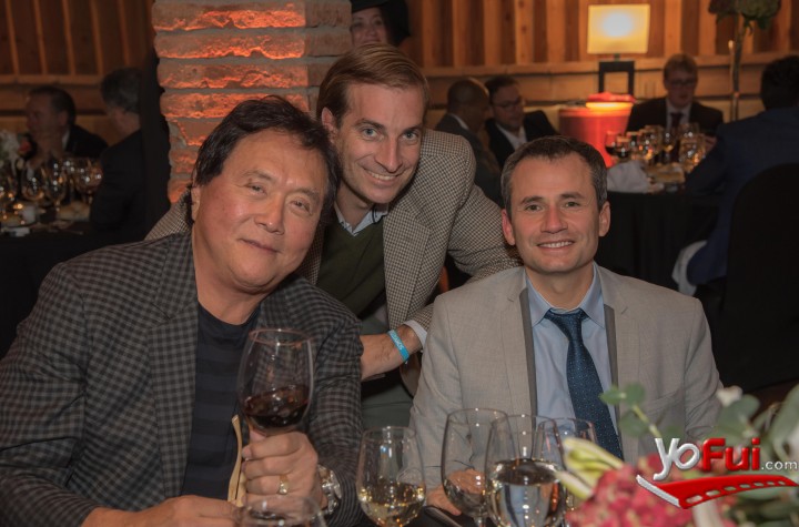 Robert Kiyosaki, Rolando Devia, Francisco Subercaseaux