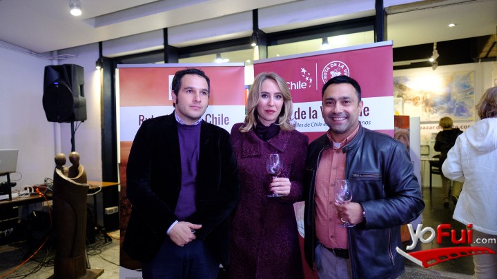 Nicolás Cañas, Vera Fikarova, Sergio Garrido dueño de Vinomio
