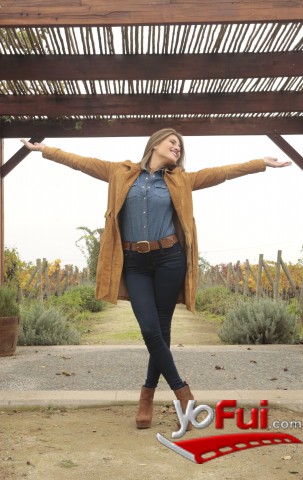 Karen Bejarano en Viña Anakena
