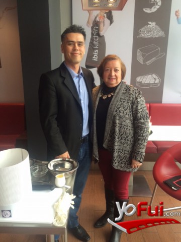 Dennis Vidal, Gerente General de Ibis Providencia, Marina Meneses Weber