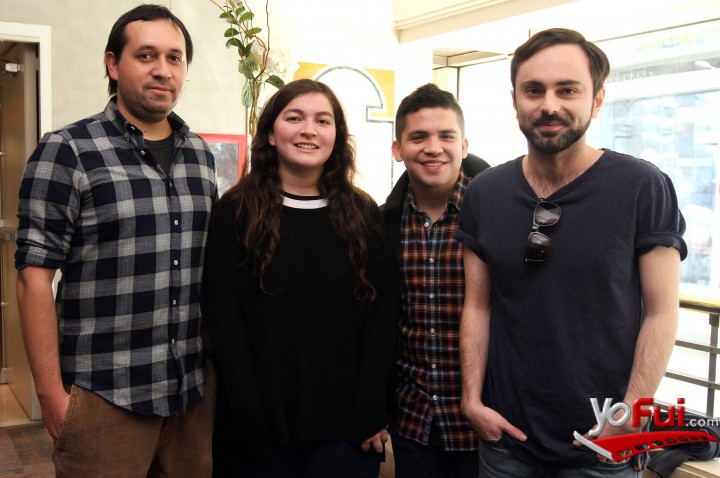 Alfredo Martínez, Carolina Silva, Paolo Villagrán, Samuel Ferreiro