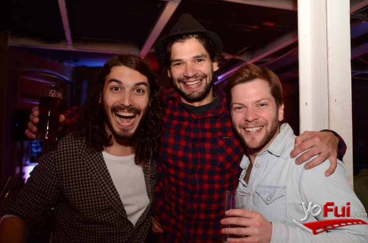 Santiago Errázuriz, David Bulhoes, Felipe Sánchez