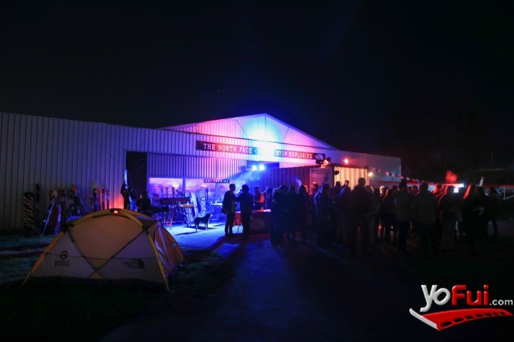 Fotografía en The North Face celebró sus 50 inviernos, Club de Planeadores de Vitacura