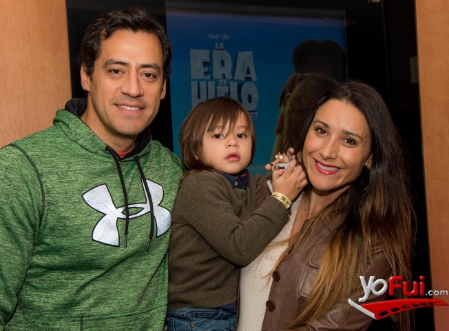 Francisca Ayala en Avant Premiere  de "La Era del Hielo 5: Choque de Mundos"