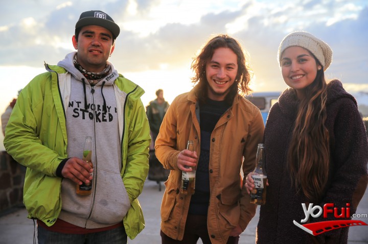 Jonathan Molina, Felipe Donoso, Vanessa Aravena