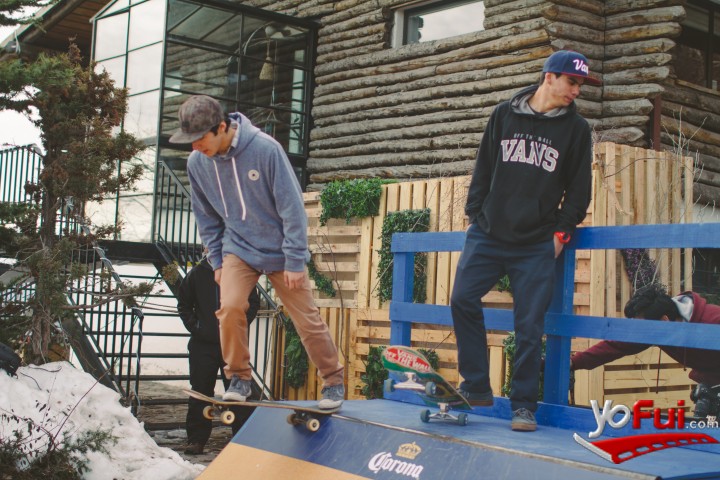 Fotografía en #CoronaSunset - skaters, Casa Corona