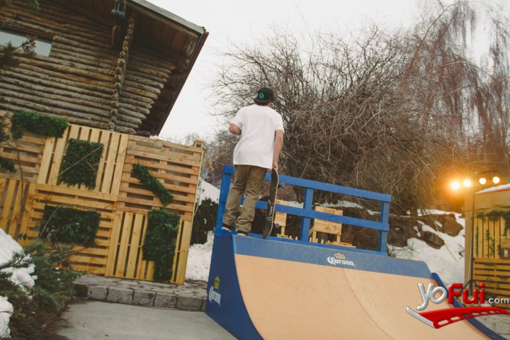 Fotografía en #CoronaSunset - skaters, Casa Corona