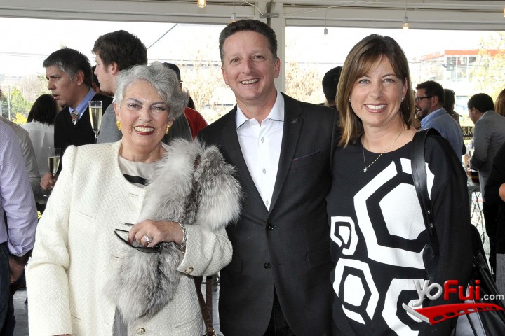 Pilar Larraín, Andrés Belfus, Yvonne Arnouts