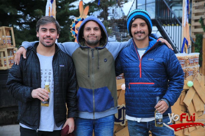 Felipe Guiñez, Oscar Fredes, Rodrigo Farias