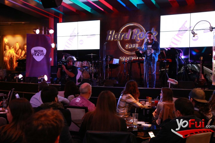 Fotografía en Lanzamiento Estudio Música y nueva oferta - WOM, Hard Rock Café