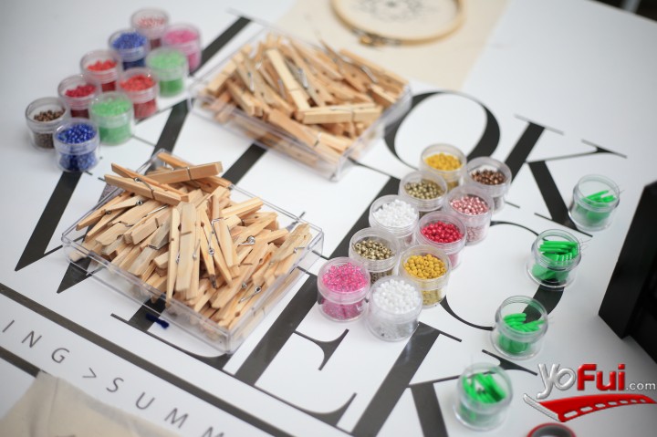 alleres de elaboración de collares, bordado mixto y personalización de prendas con parches