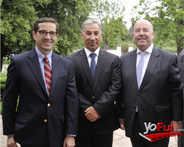 Cristóbal Giesen, Dieter Linneberg, Rolf Shulze, Embajador de Alemania