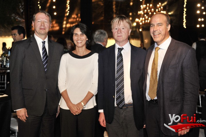 Marcus Leinonen, Embajador de Finlandia, Andrea González, Patrick de Beyter, Embajador de Bélgica, Ignacio Figueroa