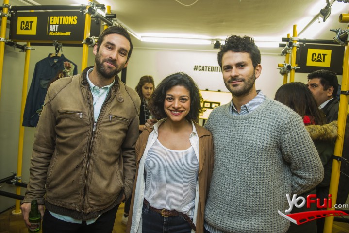 José Pedro Abe, Camila González, Diego Bunster