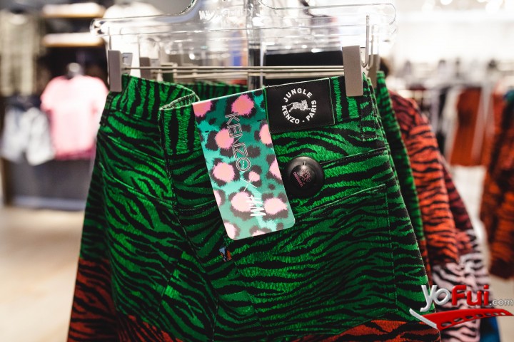 Fotografía en KENZO x H&M llega a Chile bajo una explosión de colores y estampados, Tienda H&M