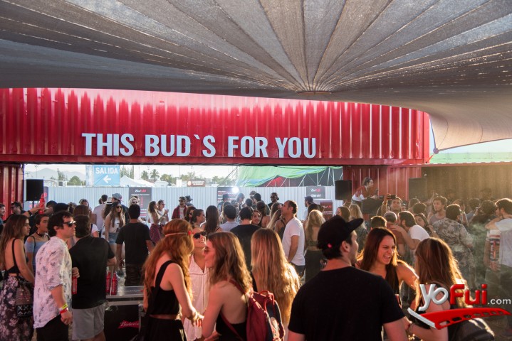 Fotografía en Creamfields en Espacio Budweiser, Club Hípico
