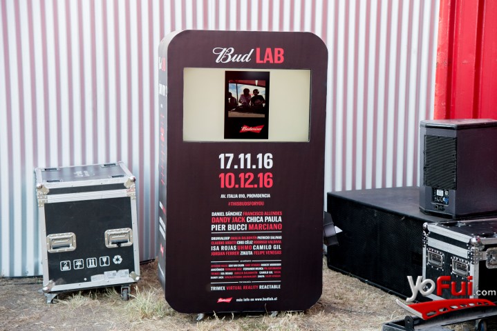 Fotografía en Creamfields en Espacio Budweiser, Club Hípico