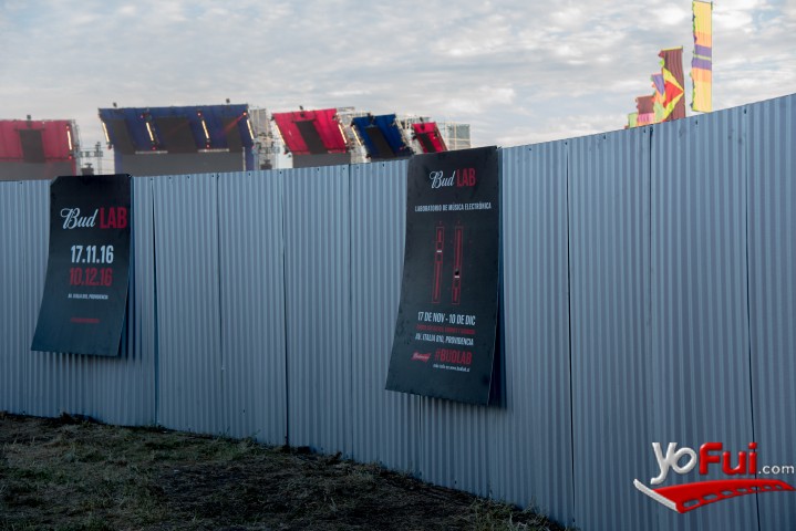 Fotografía en Creamfields en Espacio Budweiser, Club Hípico