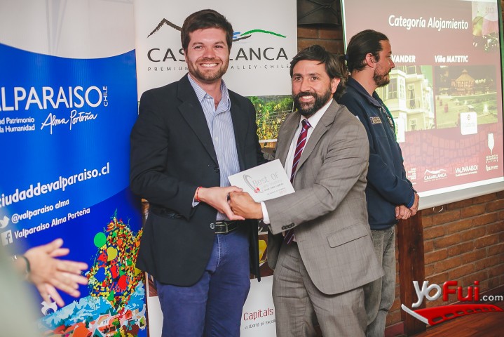 Fotografía en Premiación de los Best of Wine Tourism Awards 2017, Restaurante Portofino
