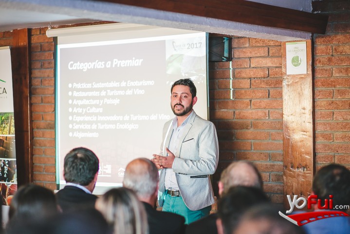 Fotografía en Premiación de los Best of Wine Tourism Awards 2017, Restaurante Portofino