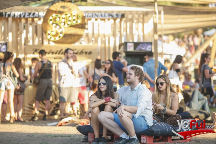 Fotografía en Gran Muro colaborativo de Cerveza Sol en Fiis, Parque Padre Hurtado