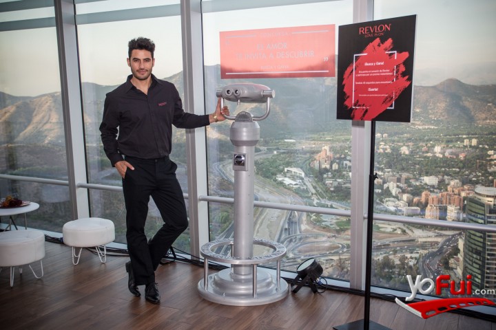 Fotografía en Revlon relanza la marca en Chile bajo el concepto “LOVE IS ON“, Sky Costanera