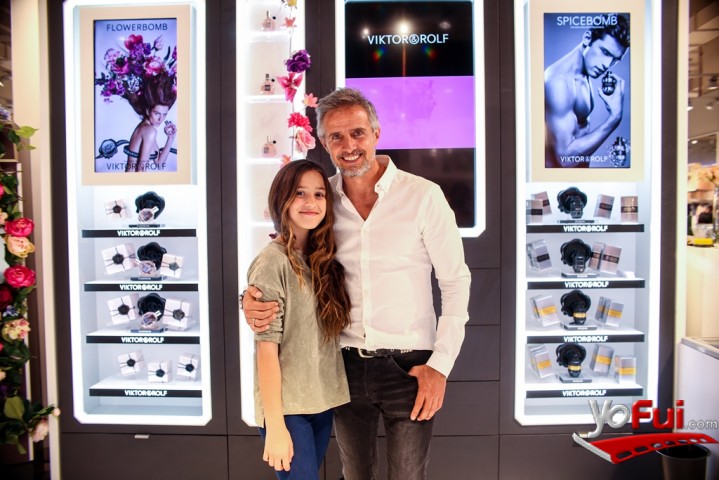 Horacio de la Peña y su hija