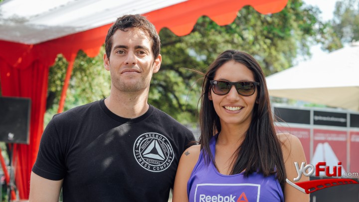 Christian Von Höveling, Brand Marketing Manager de Reebok Chile, Diana González