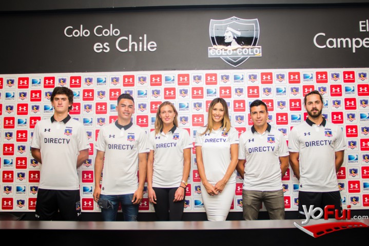 Fotografía en Lanzamiento de la nueva camiseta de Colo Colo, Estadio Monumental