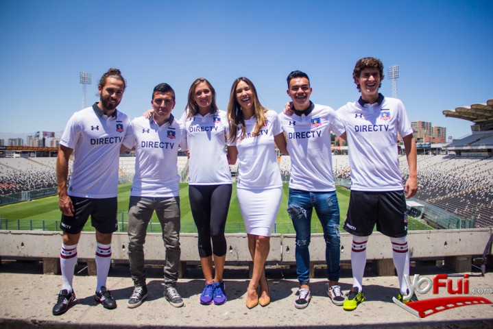 Fotografía en Lanzamiento de la nueva camiseta de Colo Colo, Estadio Monumental