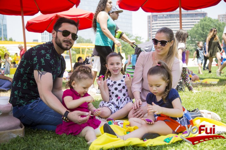 Alvaro Ballero con su familia