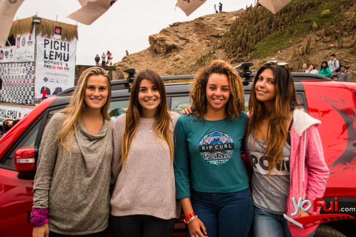 Dominique Erskine, Sofía Erskine, Lorena Fica, Antonia Melús