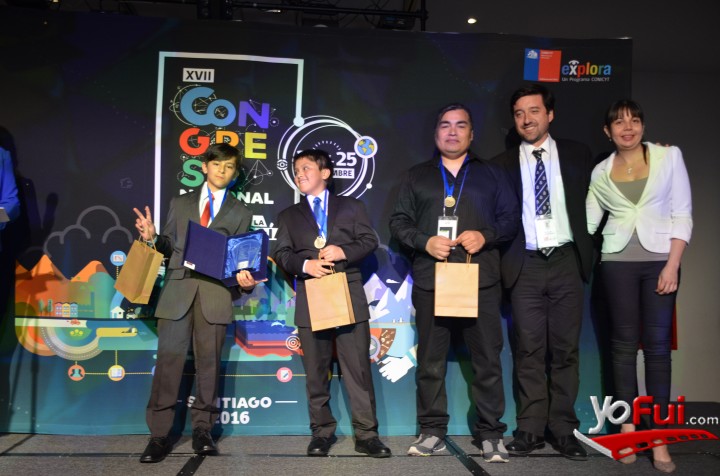 Matías Santander, 3er lugar Enseñanza Básica, Jorge Muñoz, 3er lugar Enseñanza Básica