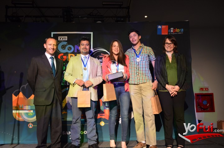 Pía Pérez, 3er lugar Enseñanza Media, Jorge Palma, 3er lugar Enseñanza Media